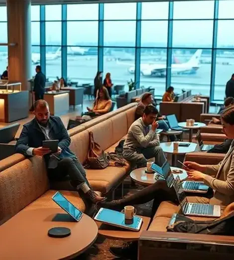 Family airport parking